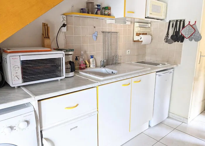 Villa Belle T3 Mezzanine, A 450m Plage, 5 Pers, Terrasse, Jardin, Garage & Parking - Fr-1-797-33
