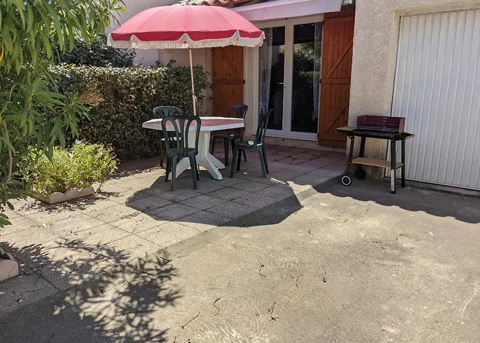 Belle T3 Mezzanine, à 450m Plage, 5 Pers, Terrasse, Jardin, Garage&parking - Fr-1-797-33